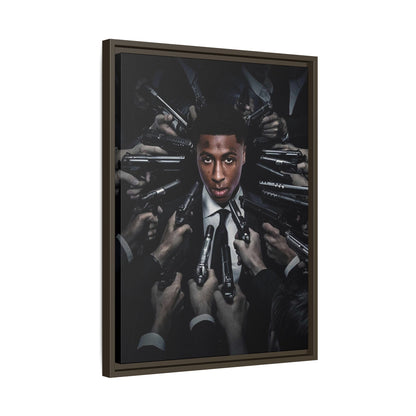 YOUNGBOY CANVAS WITH FRAME