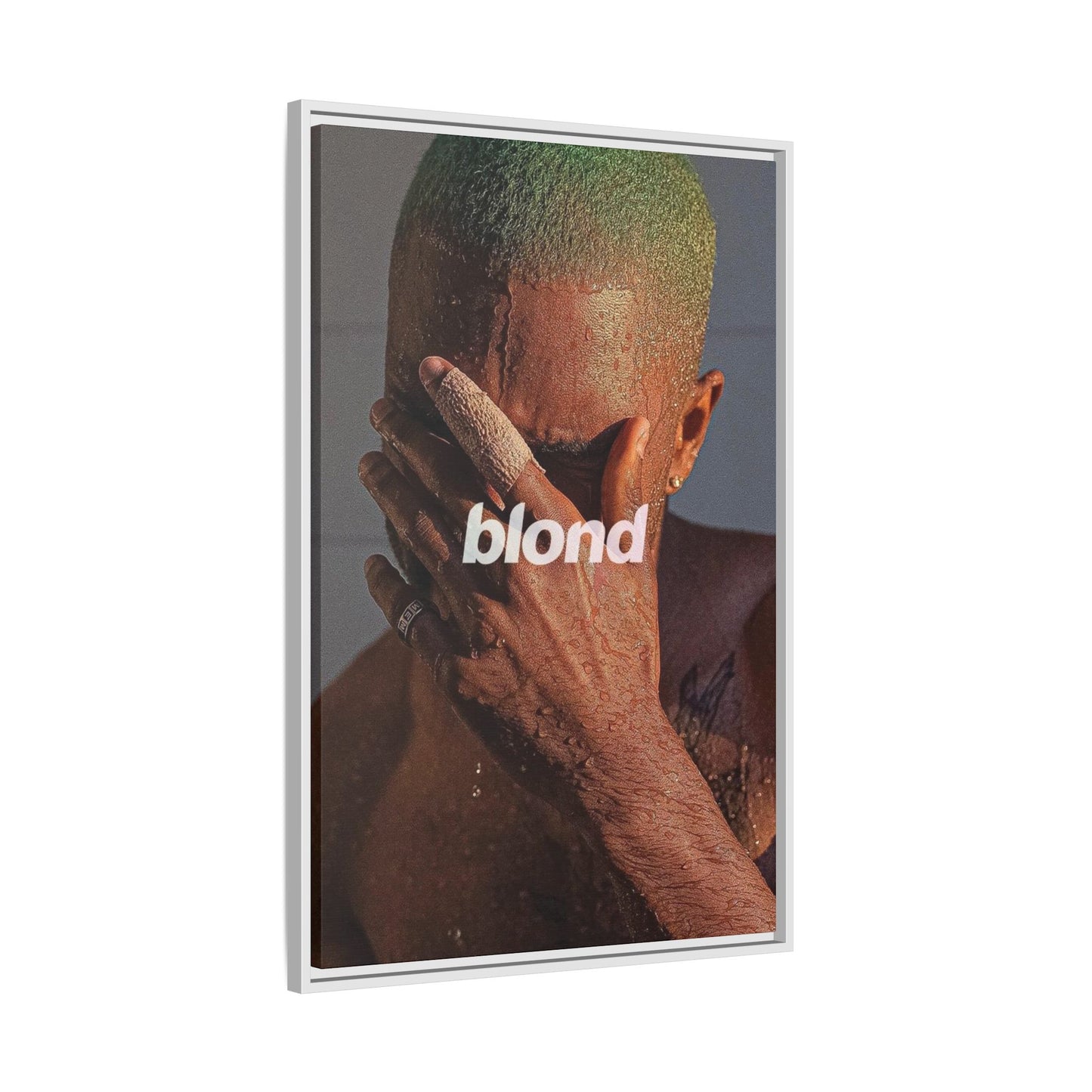 BLOND CANVAS WITH FRAME