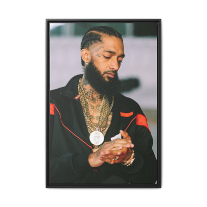 HU$$LE CANVAS WITH FRAME