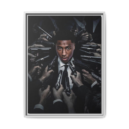 YOUNGBOY CANVAS WITH FRAME