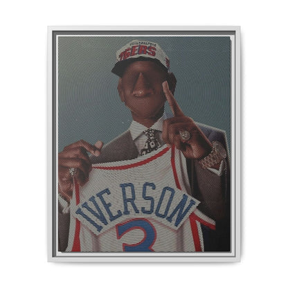 IVERSON CANVAS WITH FRAME