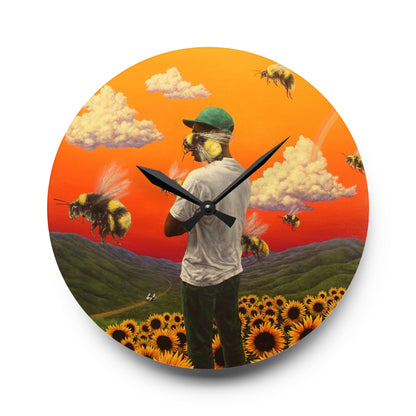 FLOWER BOY CLOCK