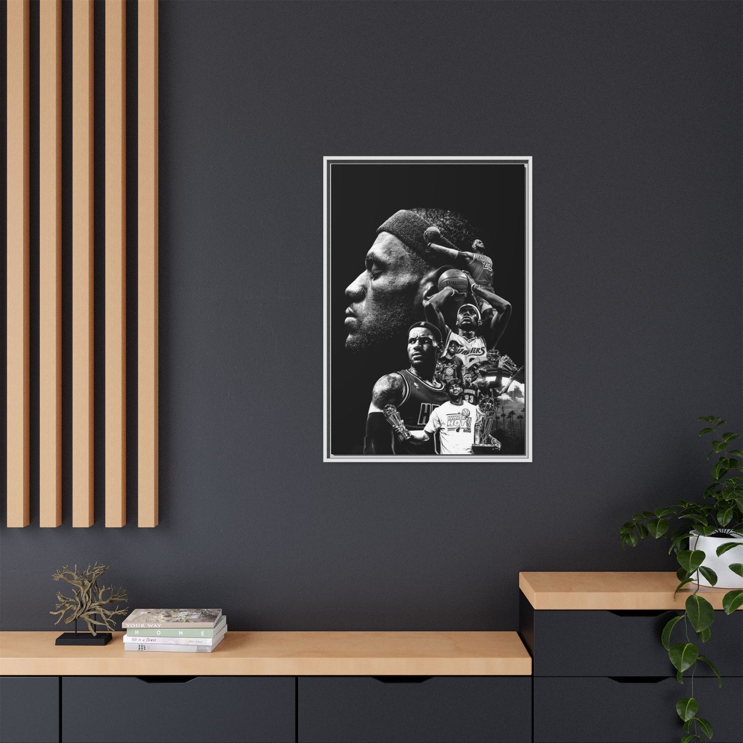 BRON CANVAS WITH FRAME