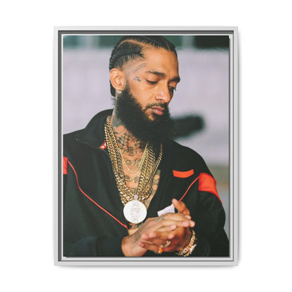 HU$$LE CANVAS WITH FRAME