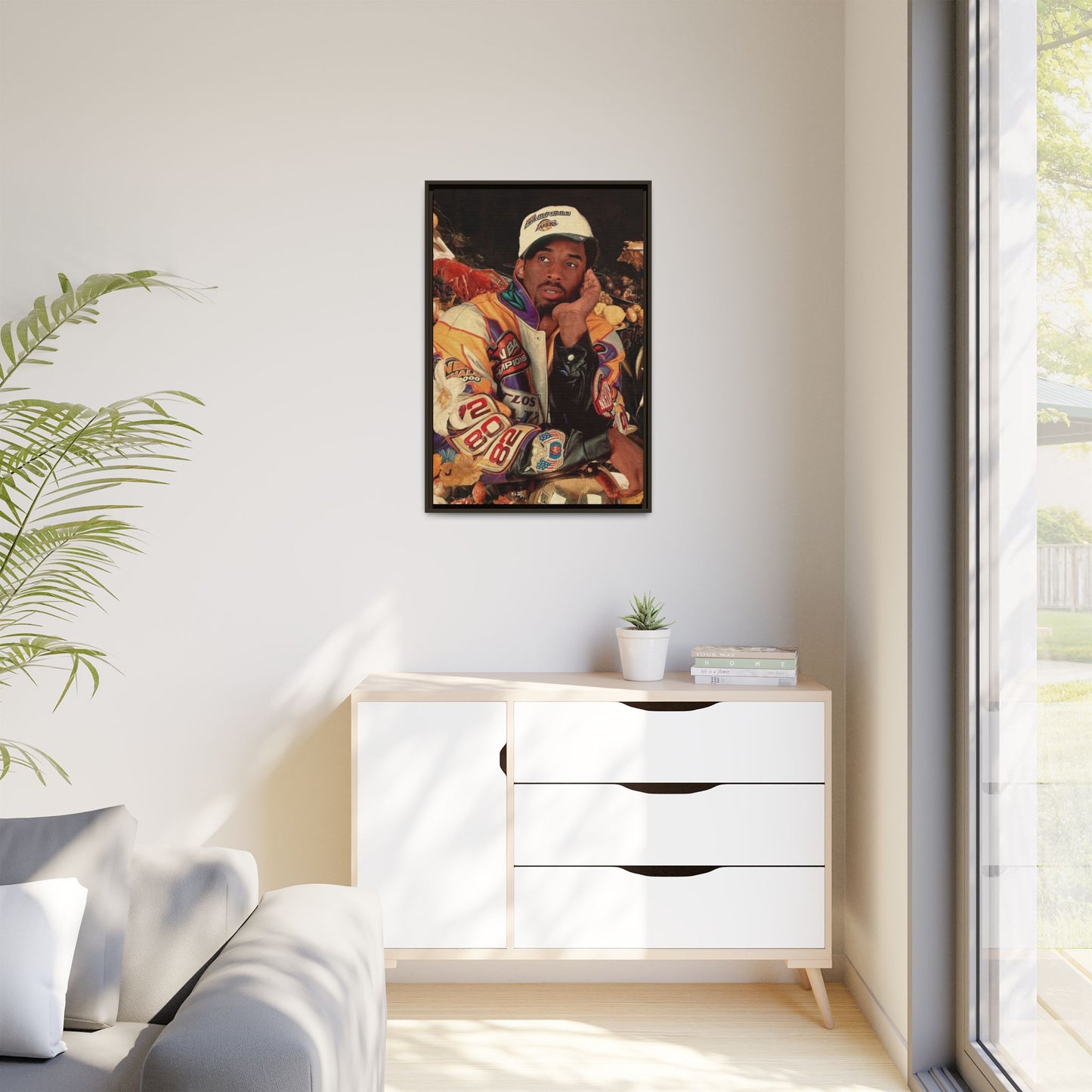 MAMBA CANVAS WITH FRAME