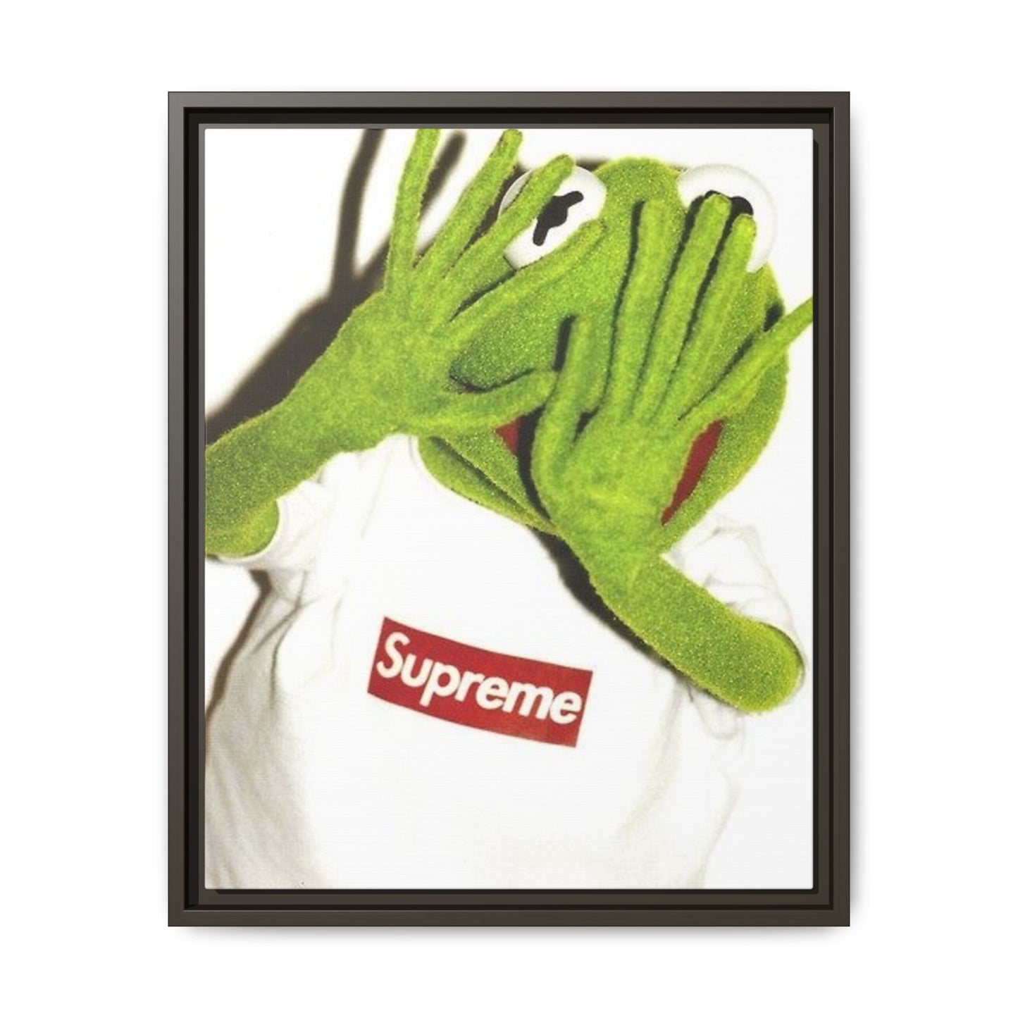 KERMIT CANVAS WITH FRAME