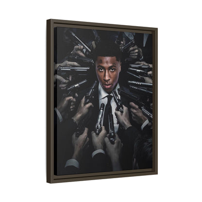 YOUNGBOY CANVAS WITH FRAME