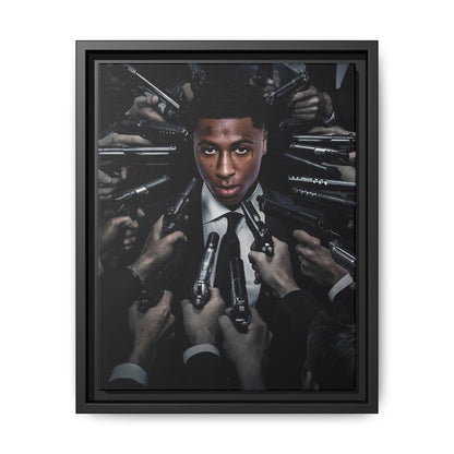 YOUNGBOY CANVAS WITH FRAME