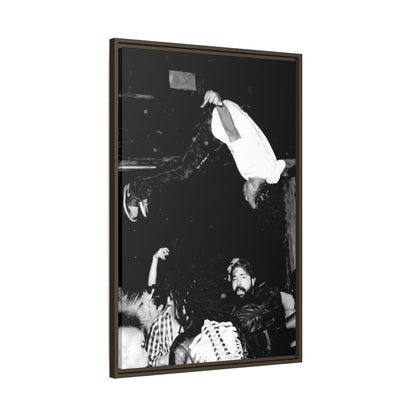 DIE LIT CANVAS WITH FRAME