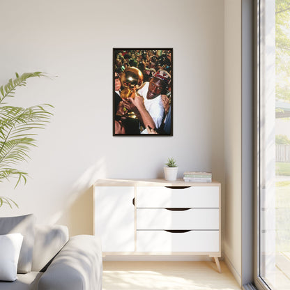 MJ CANVAS WITH FRAME