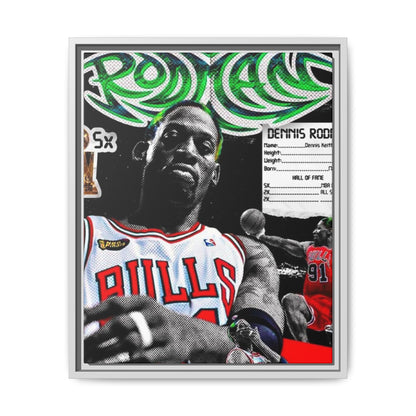 RODMAN CANVAS WITH FRAME