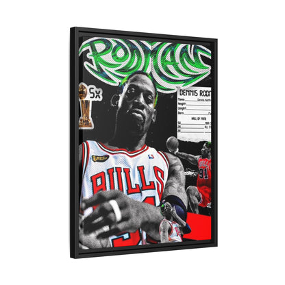 RODMAN CANVAS WITH FRAME