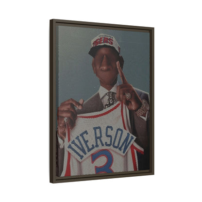 IVERSON CANVAS WITH FRAME