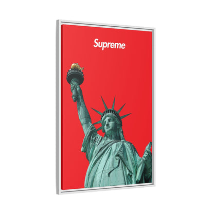 NY SUPREME CANVAS WITH FRAME