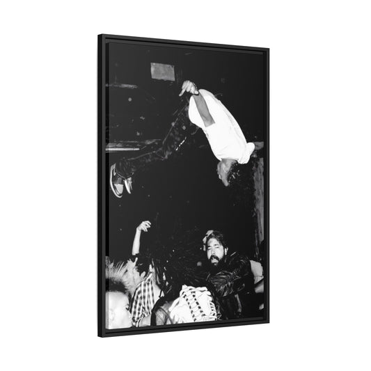 DIE LIT CANVAS WITH FRAME