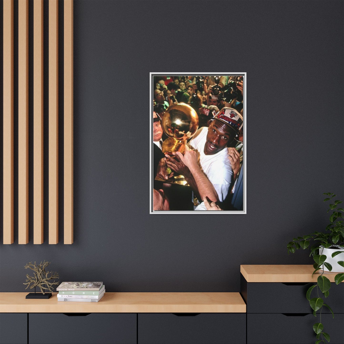 MJ CANVAS WITH FRAME