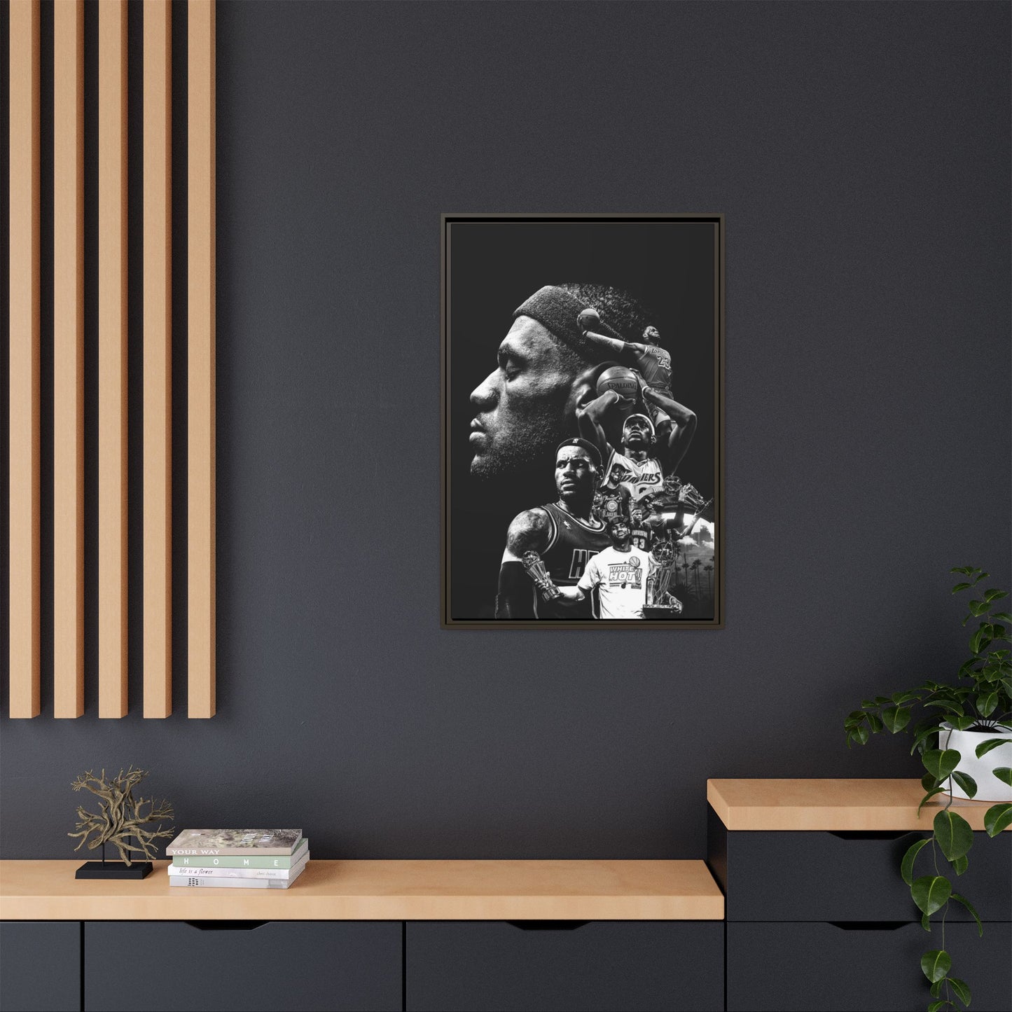 BRON CANVAS WITH FRAME