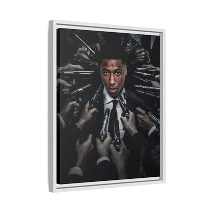YOUNGBOY CANVAS WITH FRAME