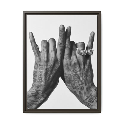 WIZ CANVAS WITH FRAME