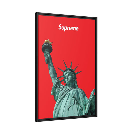 NY SUPREME CANVAS WITH FRAME