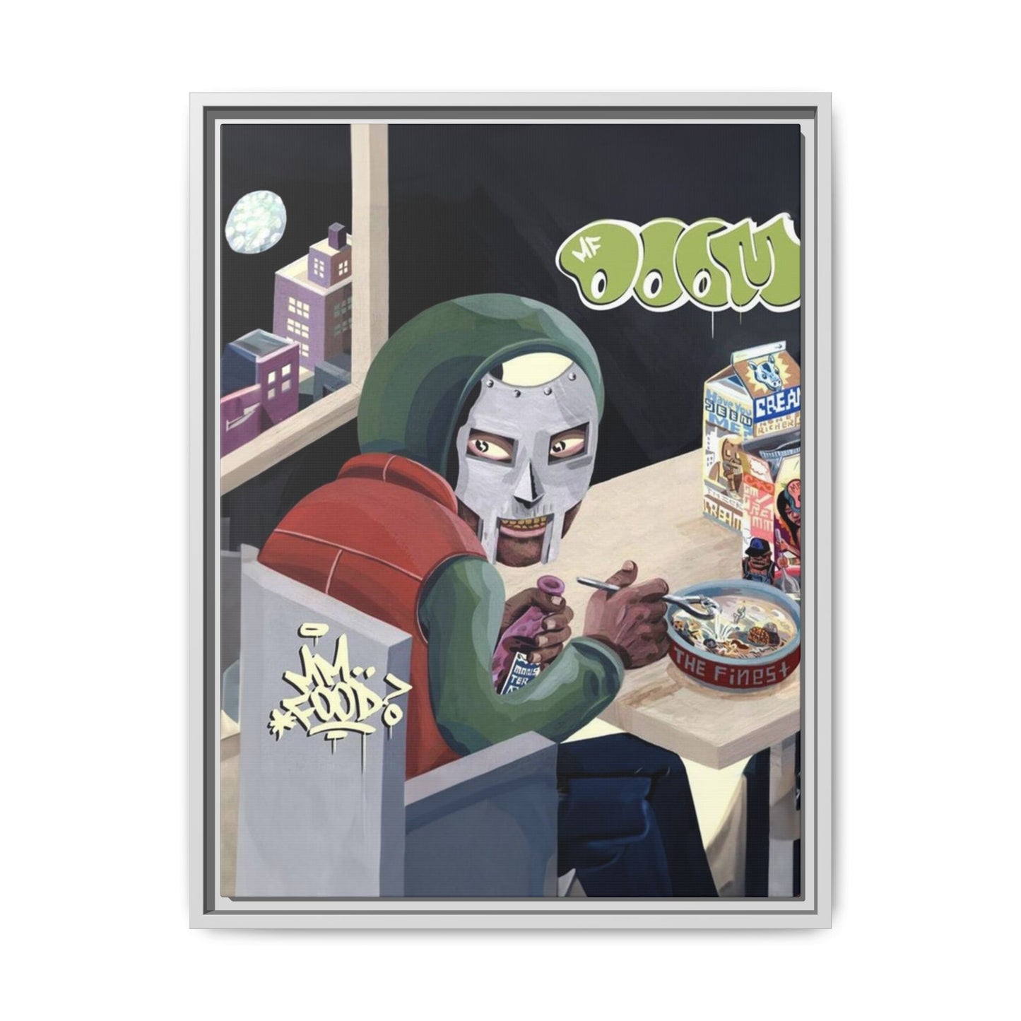 DOOM CANVAS WITH FRAME