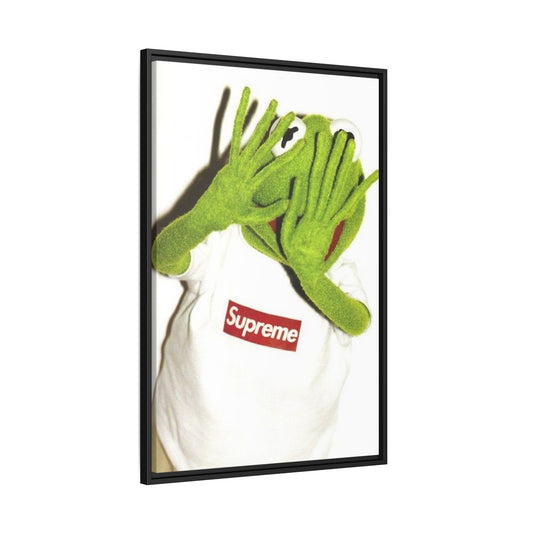 KERMIT CANVAS WITH FRAME