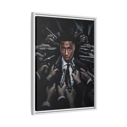 YOUNGBOY CANVAS WITH FRAME