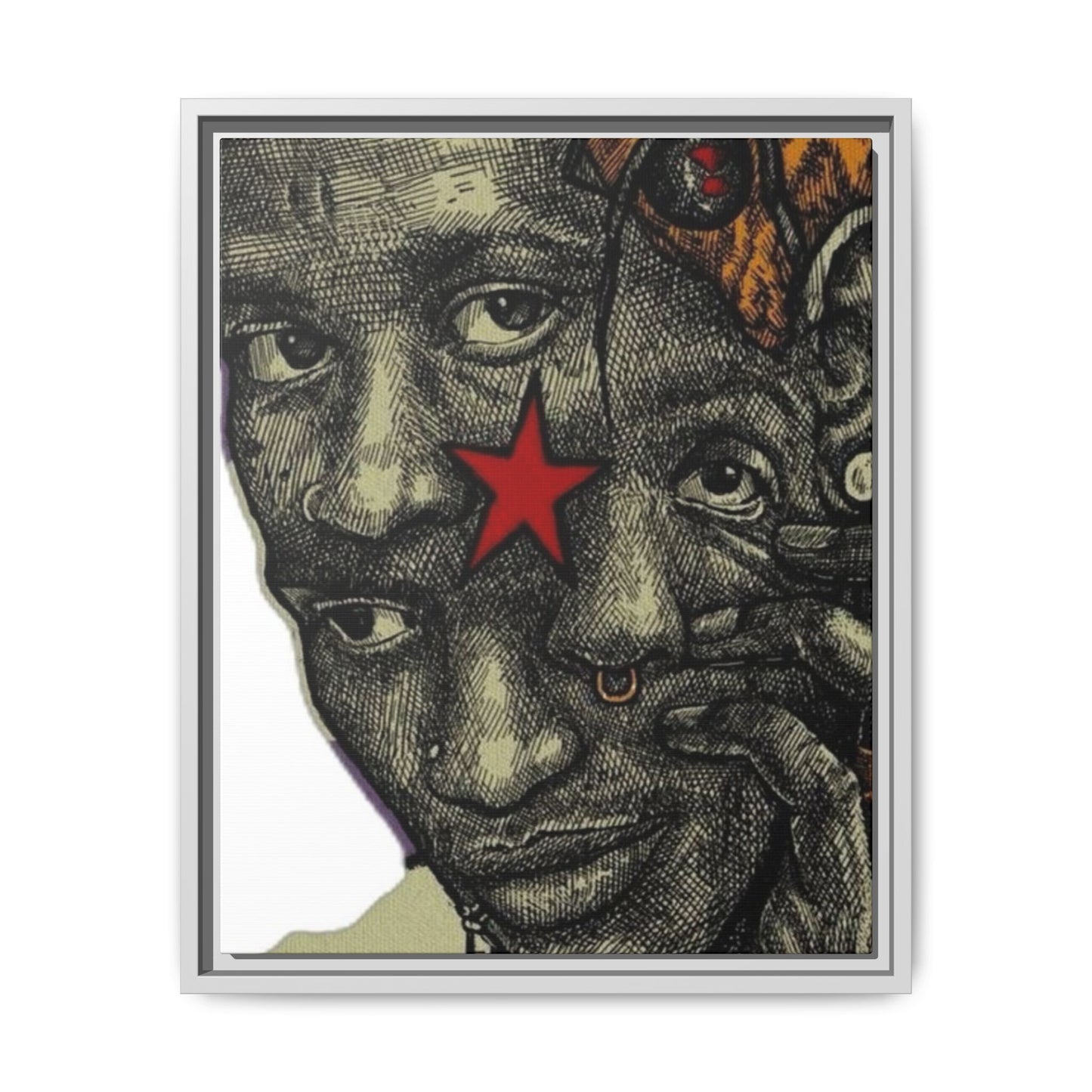 THUG FREE CANVAS WITH FRAME