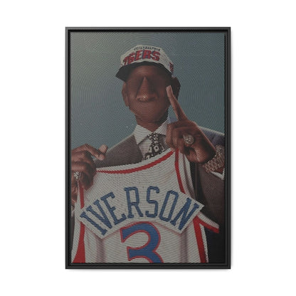 IVERSON CANVAS WITH FRAME