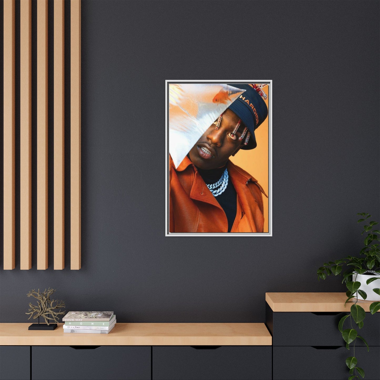 LIL BOAT CANVAS WITH FRAME