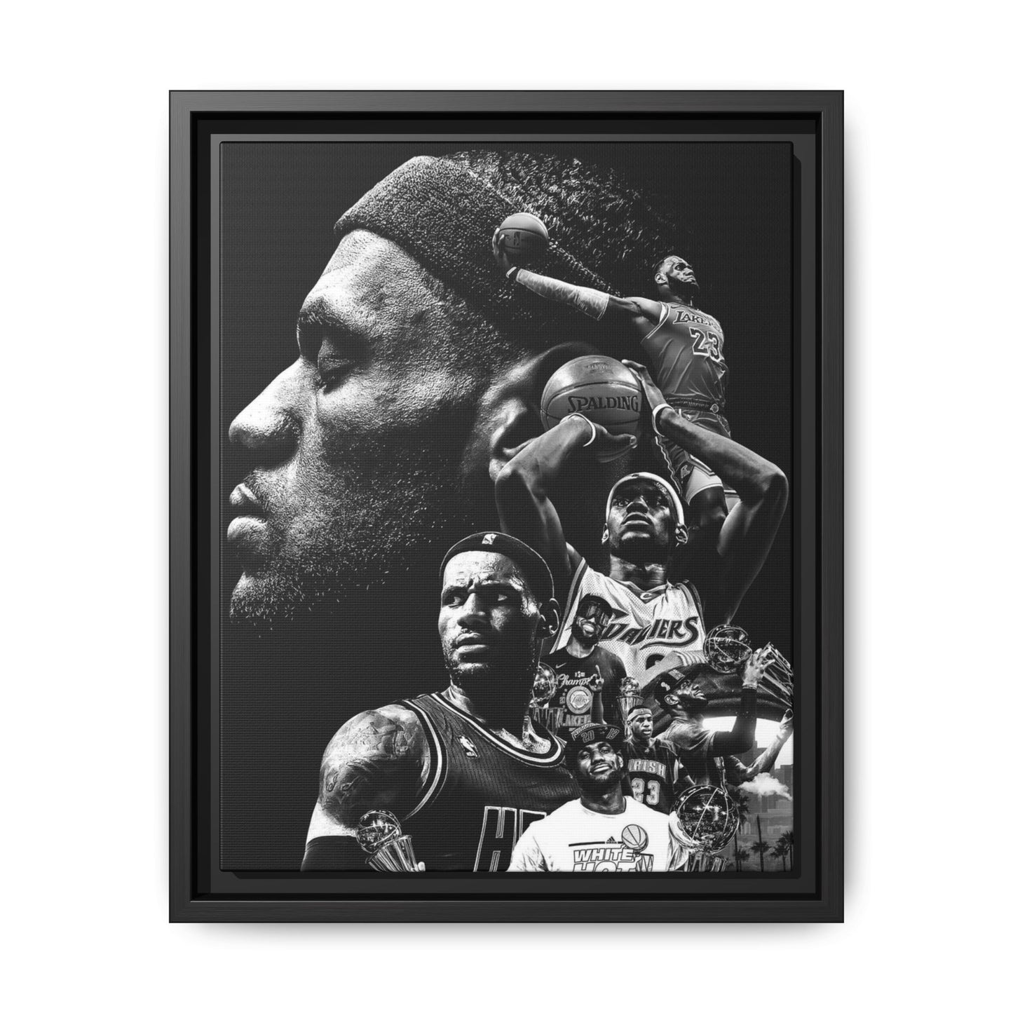 BRON CANVAS WITH FRAME