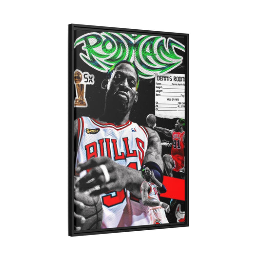 RODMAN CANVAS WITH FRAME