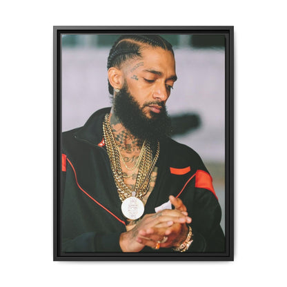 HU$$LE CANVAS WITH FRAME