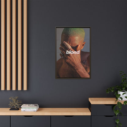 BLOND CANVAS WITH FRAME