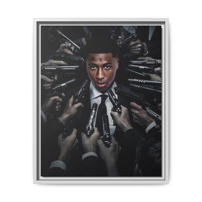 YOUNGBOY CANVAS WITH FRAME
