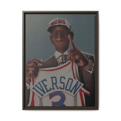 IVERSON CANVAS WITH FRAME