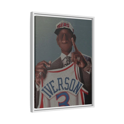 IVERSON CANVAS WITH FRAME