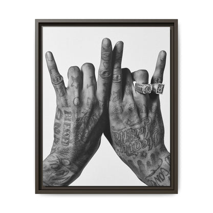 WIZ CANVAS WITH FRAME