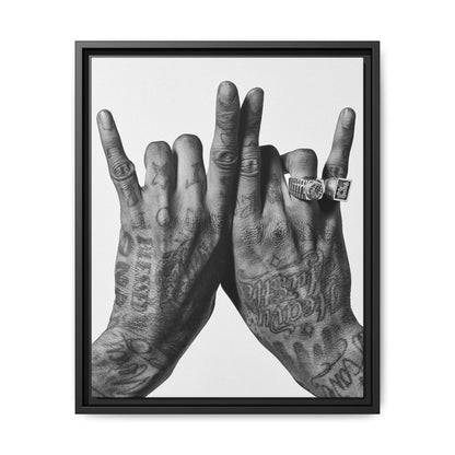 WIZ CANVAS WITH FRAME