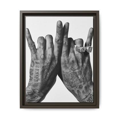 WIZ CANVAS WITH FRAME