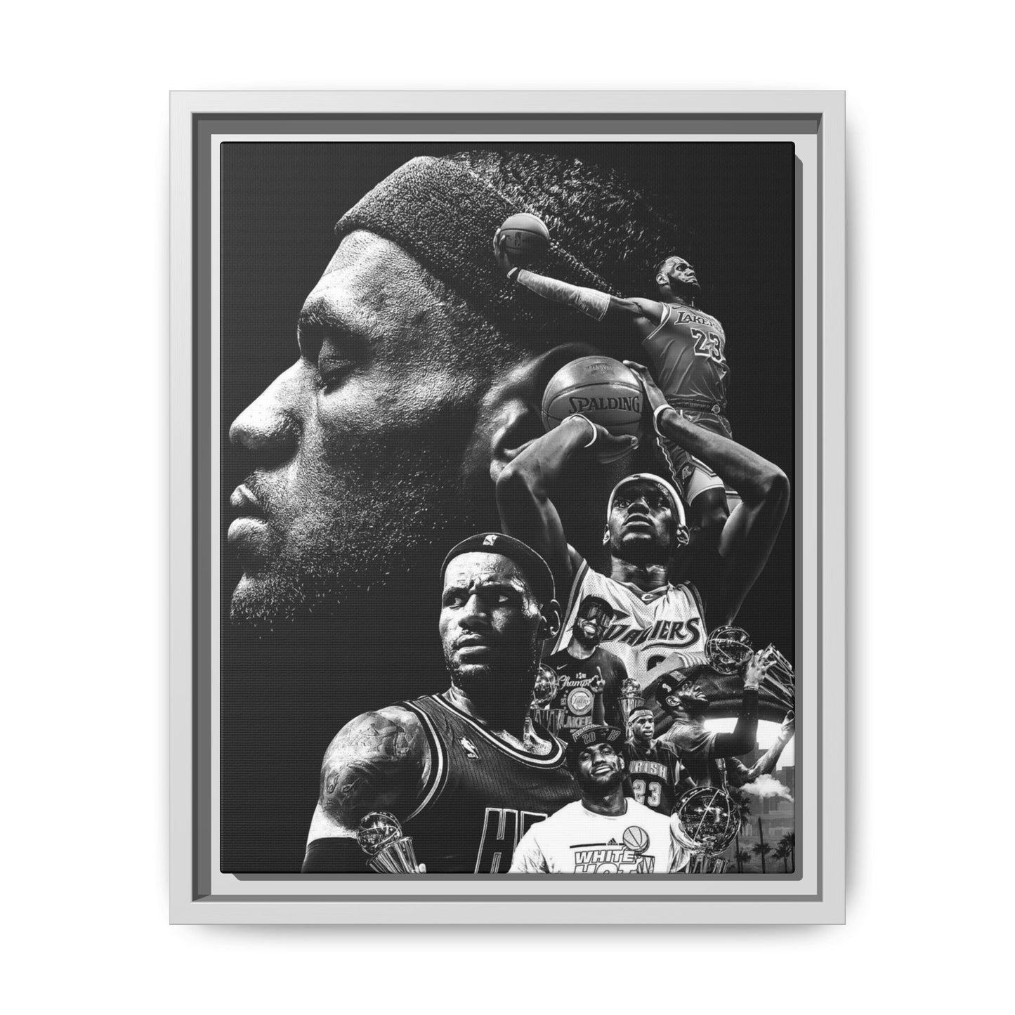 BRON CANVAS WITH FRAME
