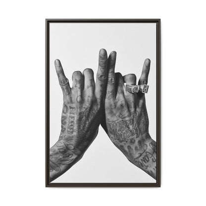 WIZ CANVAS WITH FRAME