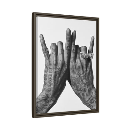 WIZ CANVAS WITH FRAME