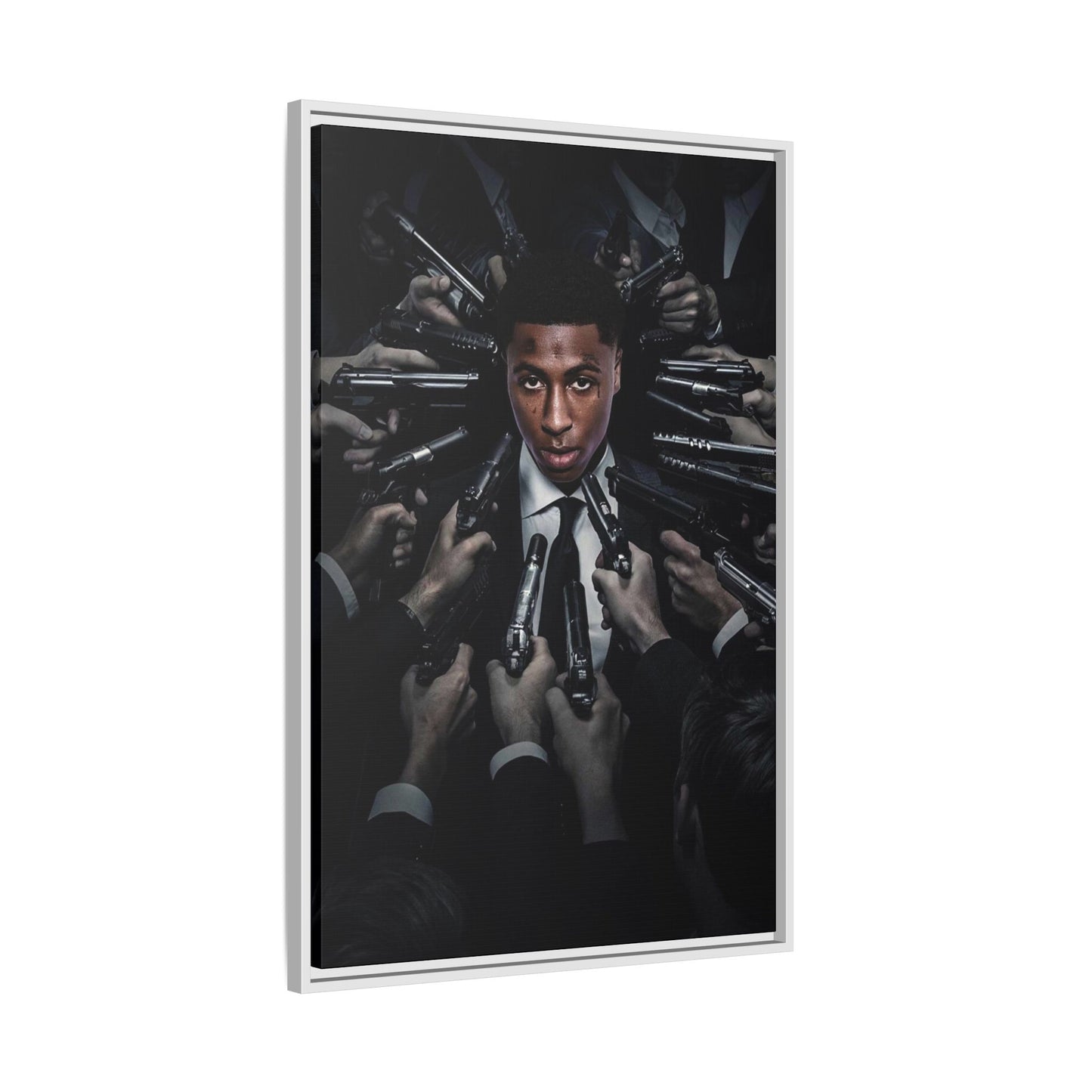 YOUNGBOY CANVAS WITH FRAME