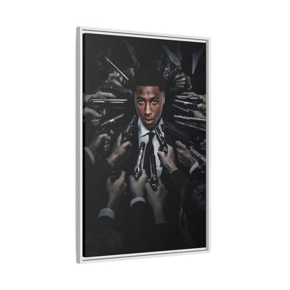 YOUNGBOY CANVAS WITH FRAME
