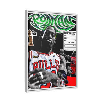 RODMAN CANVAS WITH FRAME