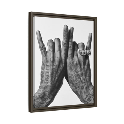 WIZ CANVAS WITH FRAME