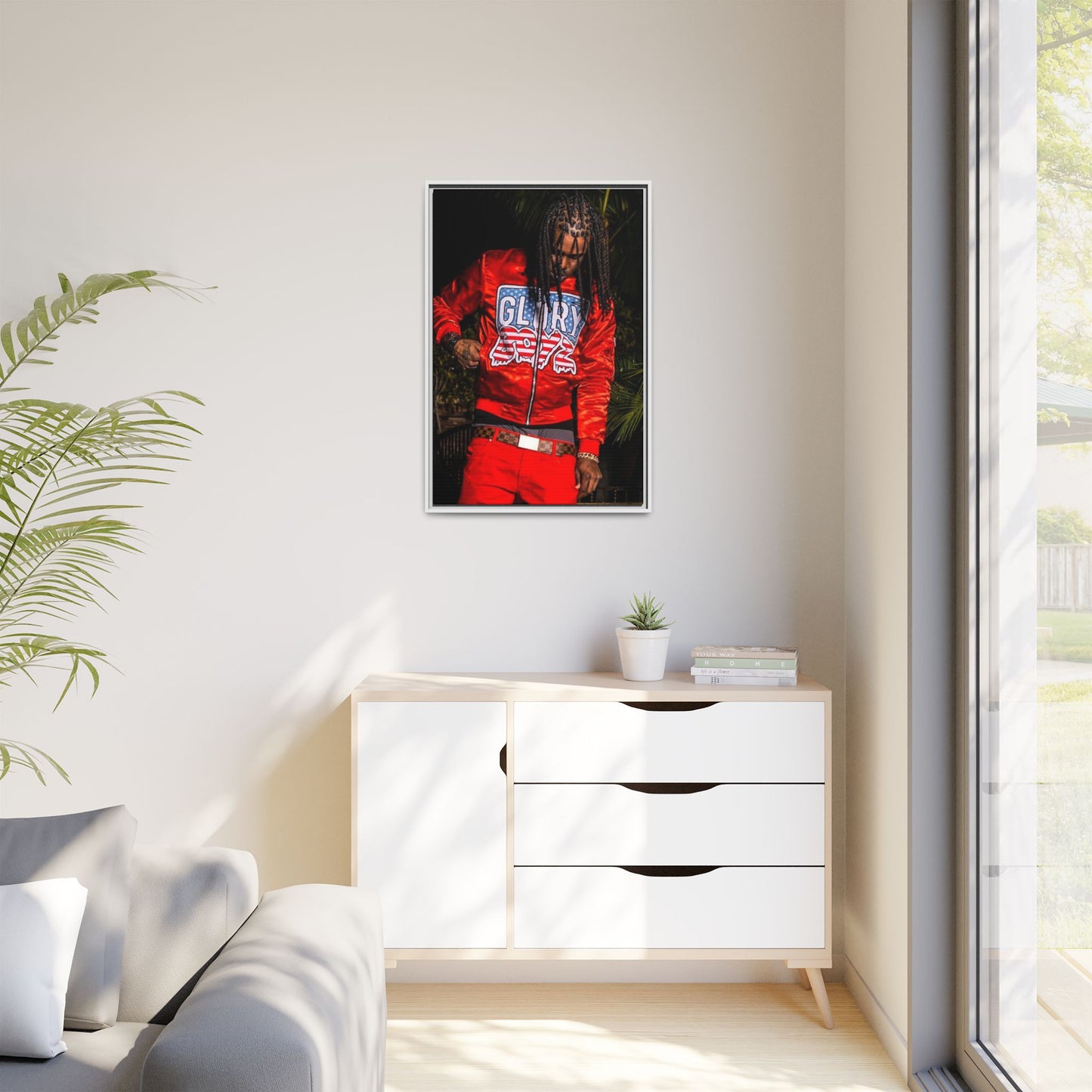 KEEF CANVAS WITH FRAME