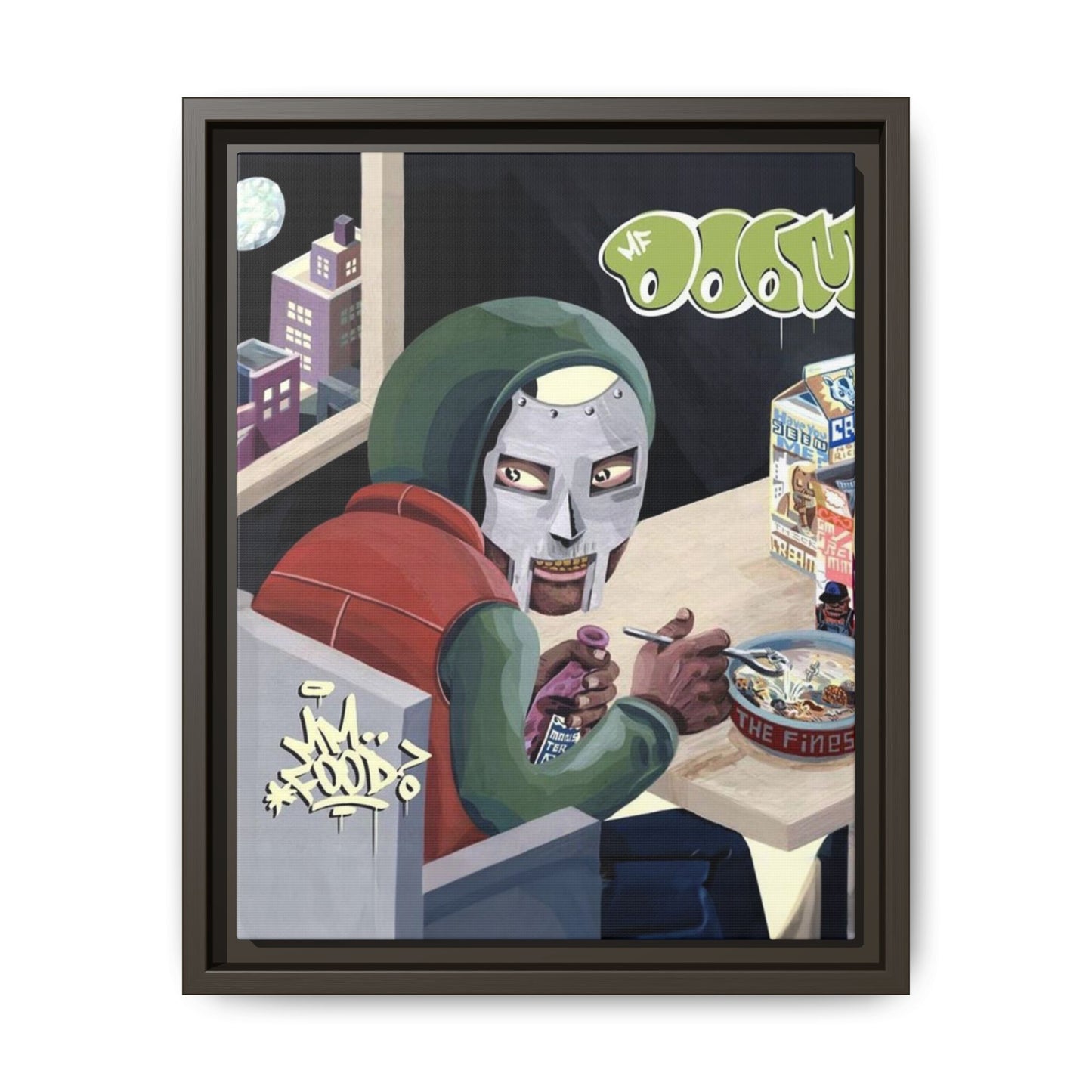 DOOM CANVAS WITH FRAME