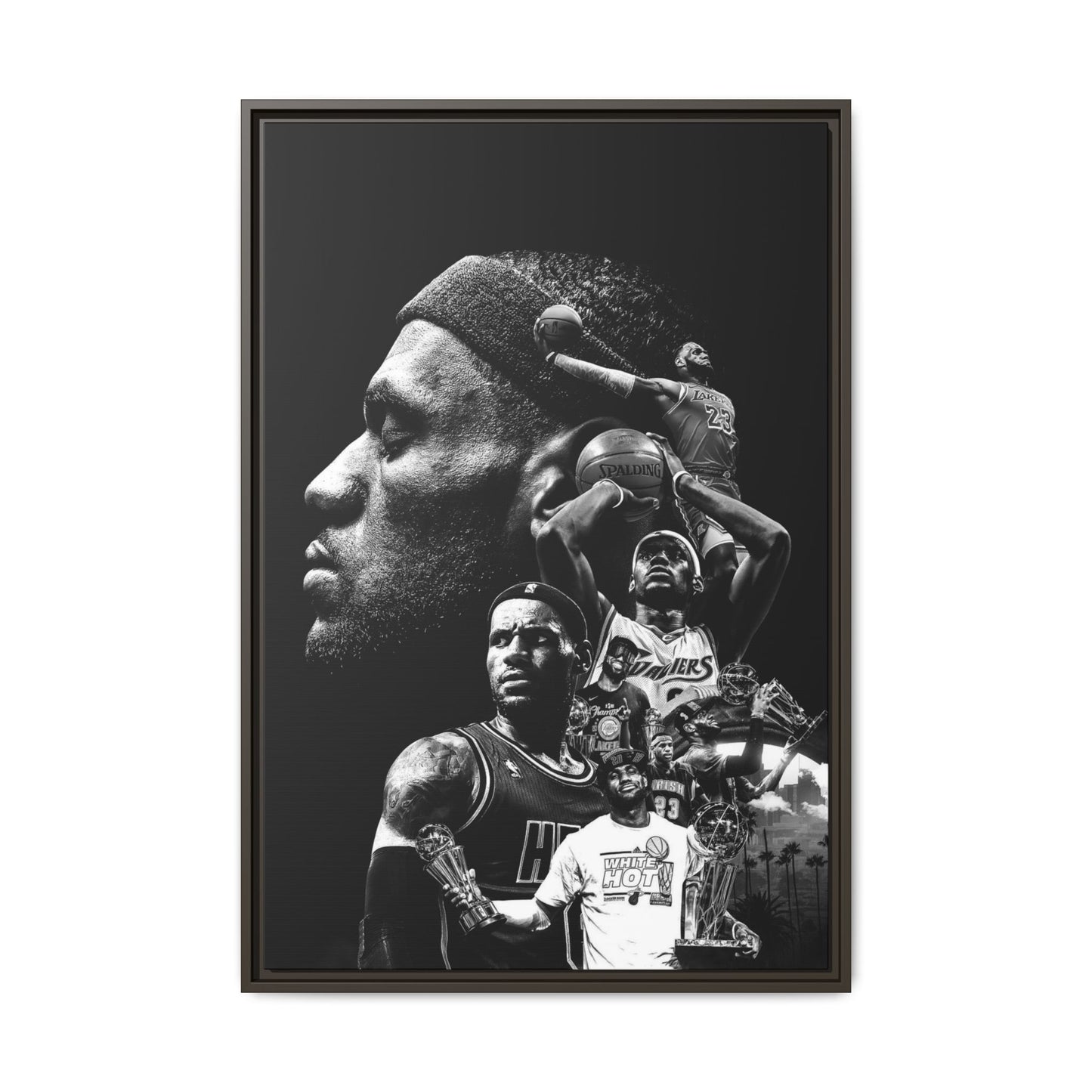 BRON CANVAS WITH FRAME